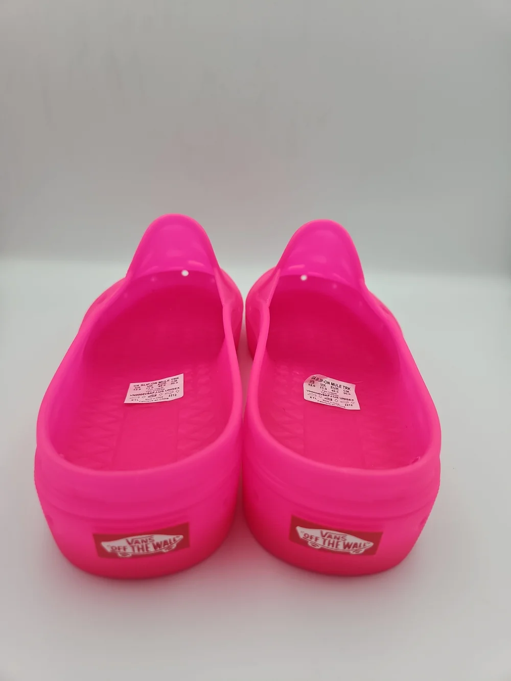 Vans Men’s Slip-On Clog in Bright Pink